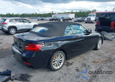 2015 BMW 228I из США, поврежденный, VIN WBA1K5C53FV474164